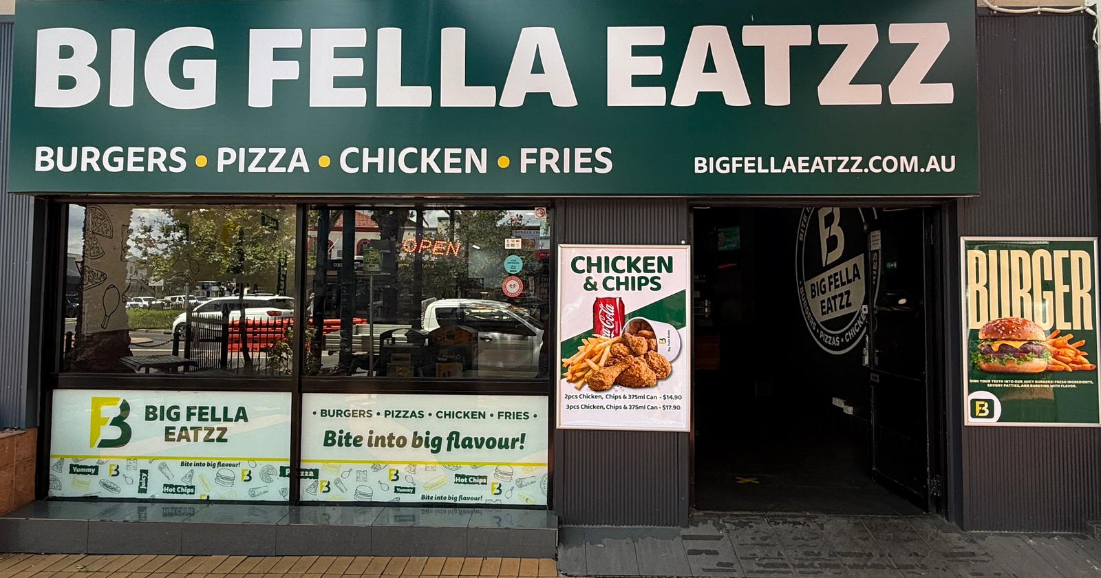 Best Restaurant in Tamworth – Big Fella Eatzz Dining Area